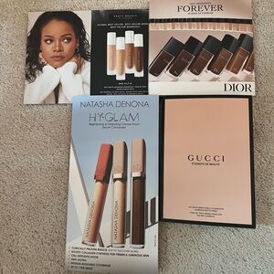 Designer foundations & concealer